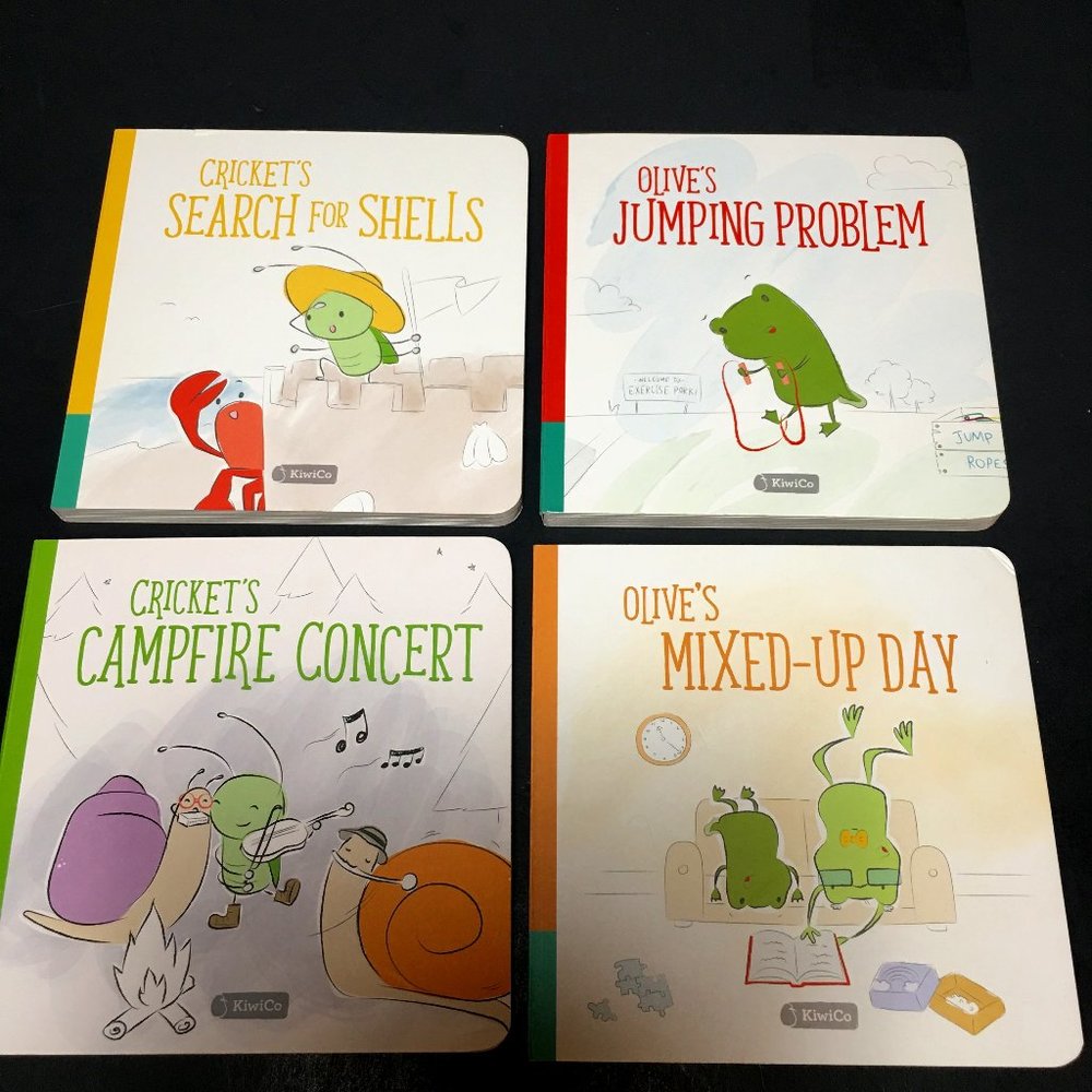 Set of 4 Kids Books